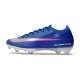 Nike Air Zoom Mercurial Vapor XVI Elite FG Bleu Rose Argent