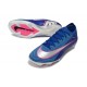Nike Air Zoom Mercurial Vapor XVI Elite FG Bleu Rose Argent