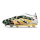 adidas Predator Elite Sans Lacets FG Noir Vert Or