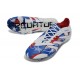 Chaussure de foot adidas Predator Elite FG Blanc Bleu Rouge