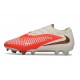 Nike Phantom 6 Low Elite FG Nouvelles Rouge Blanc Or