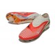 Nike Phantom 6 Low Elite FG Nouvelles Rouge Blanc Or