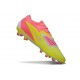 Nike Phantom 6 Low Elite FG Nouvelles Rose Jaune