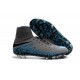 Nike HyperVenom Phantom 2 FG Chaussures de football Bleu Gris Noir