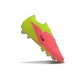 Nike Phantom 6 Low Elite FG Nouvelles Rose Limelight