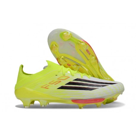 Adidas F50+ Elite FG Nouvelles Jaune Noir