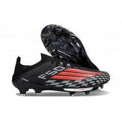 Adidas F50+ Elite FG Nouvelles Noir Rouge