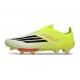 Crampons Adidas F50+ Laceless FG Jaune Noir