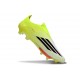 Crampons Adidas F50+ Laceless FG Jaune Noir
