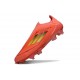 Crampons Adidas F50+ Laceless FG Rouge Jaune
