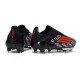 Crampons Adidas F50+ Laceless FG Noir Rouge