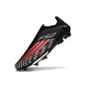 Crampons Adidas F50+ Laceless FG Noir Rouge