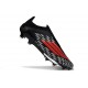 Crampons Adidas F50+ Laceless FG Noir Rouge