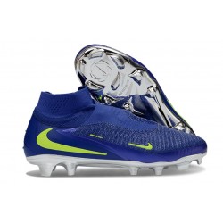 Chaussure Nike Phantom 6 Elite FG Bleu Jaune
