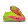 Chaussure Nike Phantom 6 Elite FG Rose Jaune