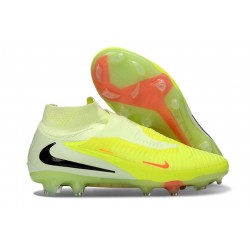 Chaussure Nike Phantom 6 Elite FG Vert Jaune