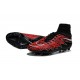 Nike HyperVenom Phantom 2 FG Chaussures de football Lewandowski Blanc Rouge Noir