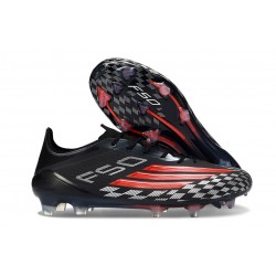 Chaussure Adidas F50 Elite FG Noir Rouge