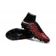 Nike HyperVenom Phantom 2 FG Chaussures de football Lewandowski Blanc Rouge Noir