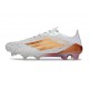 Chaussure Adidas F50 Elite FG Blanc Or