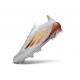 Chaussure Adidas F50 Elite FG Blanc Or