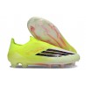 Crampon Adidas F50 Elite Sans Lacets FG Jaune Noir