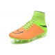 Nike HyperVenom Phantom II FG Football bottes pour hommes Cuir Beige Noir Volt