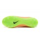 Nike HyperVenom Phantom II FG Football bottes pour hommes Cuir Beige Noir Volt