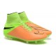 Nike HyperVenom Phantom II FG Football bottes pour hommes Cuir Beige Noir Volt