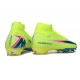 Nike Air Zoom Mercurial Superfly 10 Elite FG Limelight Volt Bleu