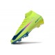 Nike Air Zoom Mercurial Superfly 10 Elite FG Limelight Volt Bleu