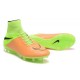 Nike HyperVenom Phantom II FG Football bottes pour hommes Cuir Beige Noir Volt