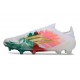 Chaussure Adidas F50 Elite FG Rose Vert Or