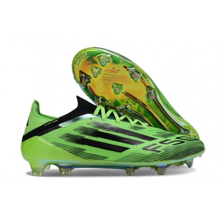 Chaussure Adidas F50 Elite FG Vert Noir