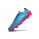 Chaussure Adidas F50 Elite FG X MESSI Aqua Flash Rose Lucide Cyan Lucide