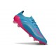 Chaussure Adidas F50 Elite FG X MESSI Aqua Flash Rose Lucide Cyan Lucide