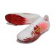Chaussure Adidas F50 Elite FG Blanc Rouge Or