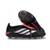 adidas Predator 26 Elite Foldover Tongue FG Noir Blanc Rouge
