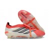 adidas Predator 26 Elite Foldover Tongue FG Rouge Lucide Noir Blanc Ftwr