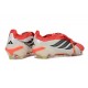 adidas Predator 26 Elite Foldover Tongue FG Rouge Lucide Noir Blanc Ftwr