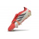 adidas Predator 26 Elite Foldover Tongue FG Rouge Lucide Noir Blanc Ftwr