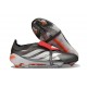 adidas Predator 26 Elite Foldover Tongue FG Fer Mét. Blanc Ftwr Rouge Lucide