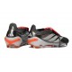 adidas Predator 26 Elite Foldover Tongue FG Fer Mét. Blanc Ftwr Rouge Lucide
