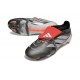 adidas Predator 26 Elite Foldover Tongue FG Fer Mét. Blanc Ftwr Rouge Lucide