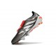 adidas Predator 26 Elite Foldover Tongue FG Fer Mét. Blanc Ftwr Rouge Lucide