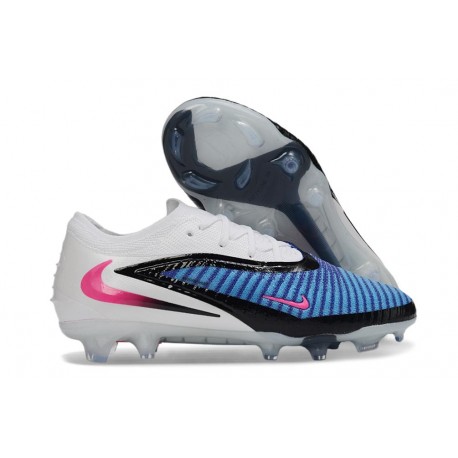 Nike Phantom 6 Low Elite FG Nouvelles Bleu Rapide Rose Explosif Blanc