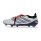 adidas Predator 26 Elite Foldover Tongue FG Gris Noir Rouge