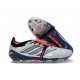 adidas Predator 26 Elite Foldover Tongue FG Gris Noir Rouge