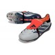 adidas Predator 26 Elite Foldover Tongue FG Gris Noir Rouge