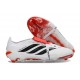 adidas Predator 26 Elite Foldover Tongue FG Blanc Noir Rouge